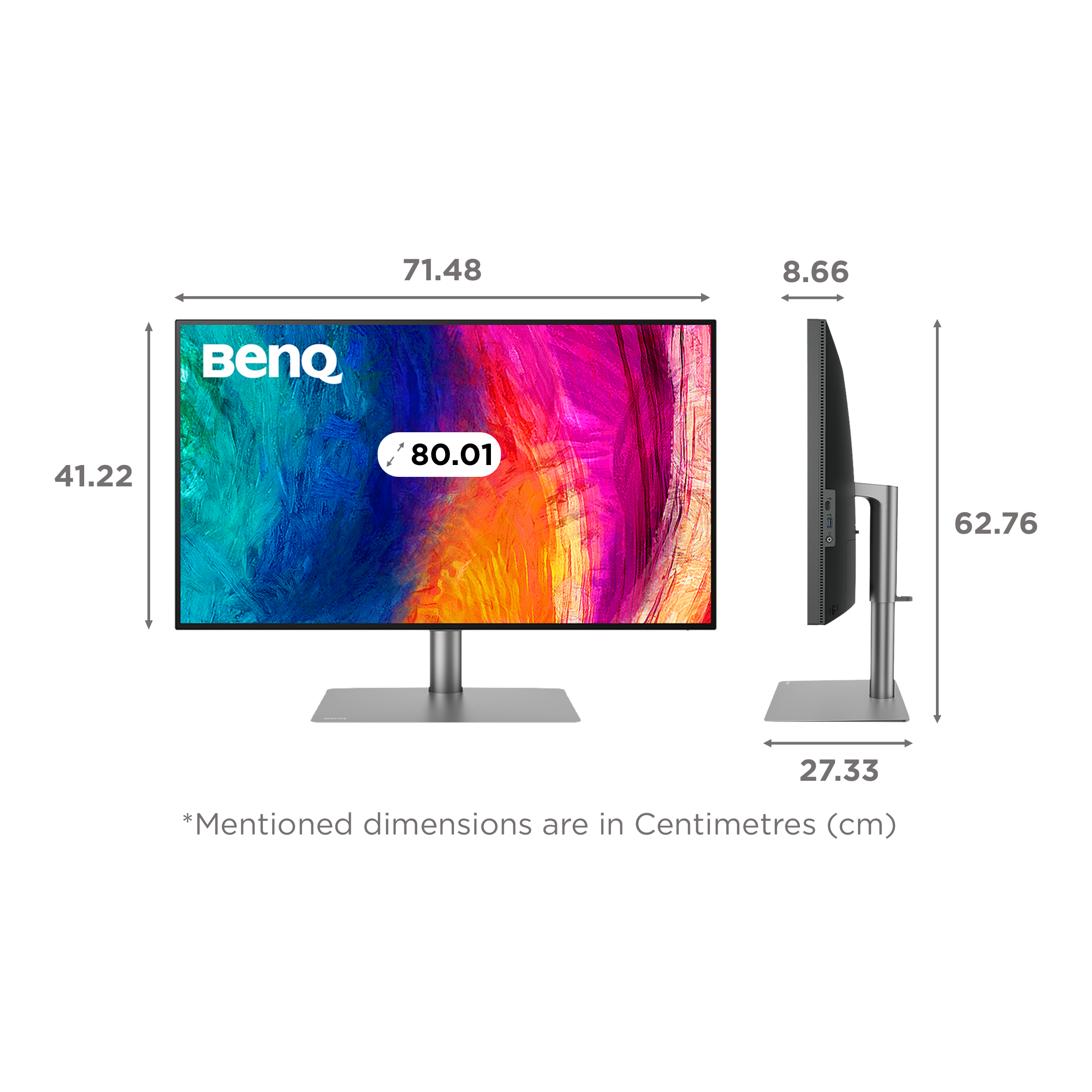 Buy BenQ DesignVue 81.28 cm (32 inch) 4K Ultra HD IPS Panel LCD